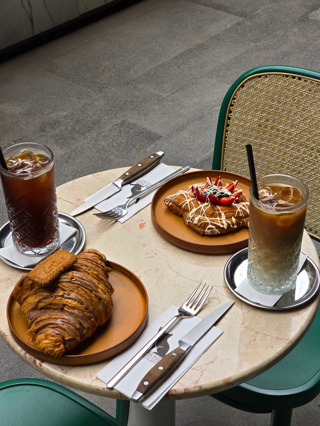 Cafe pastries